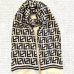 Luxury Designer Silk Scarf, Large Lightweight Shawl for Women 35"x70" (90x180cm)